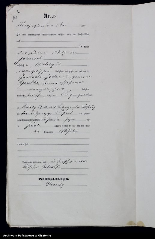image.from.team "Urząd Stanu Cywilnego w Mańkach pow. ostródzki"
