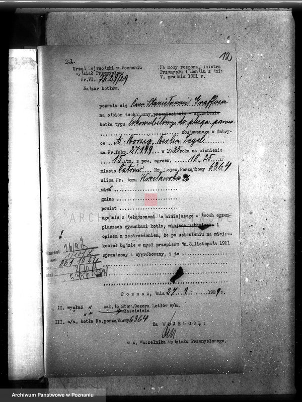 Obraz 17 z jednostki "St. Graff Ostrów i Fenrych, maj. Górka pług parowy"