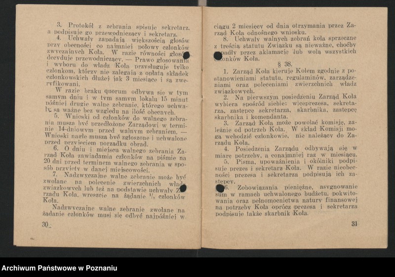 image.from.unit.number "Statuty Związku Powstańców Wielkopolskich."