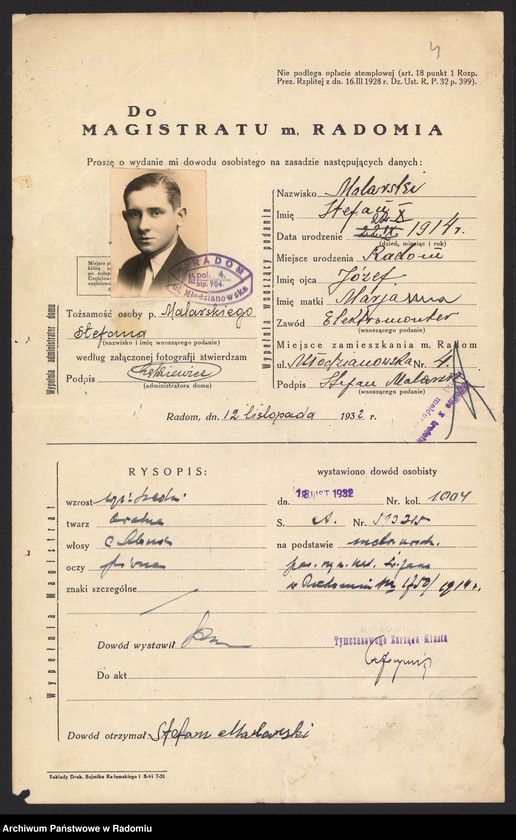 image.from.unit.number "O dowodach osobistych nr 1001-1100"