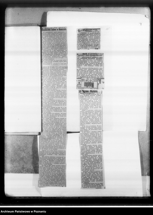 Obraz 19 z jednostki "Ubezpieczenia i renty po zabitych na wojnie [Wycinki prasowe]"