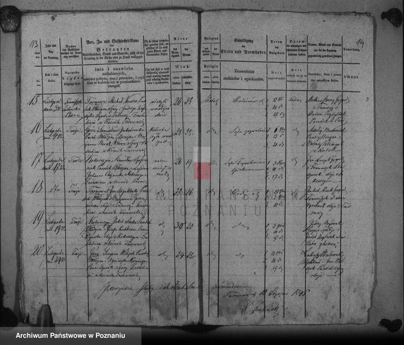 Obraz 13 z jednostki "Duplikat baptisatorum, copulatorum, mortuorum"