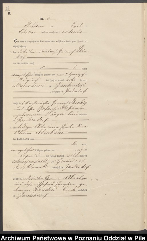 image.from.unit.number "Księga małżeństw"