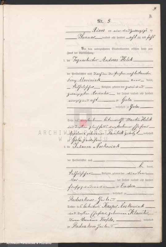 image.from.unit.number "Księga małżeństw"