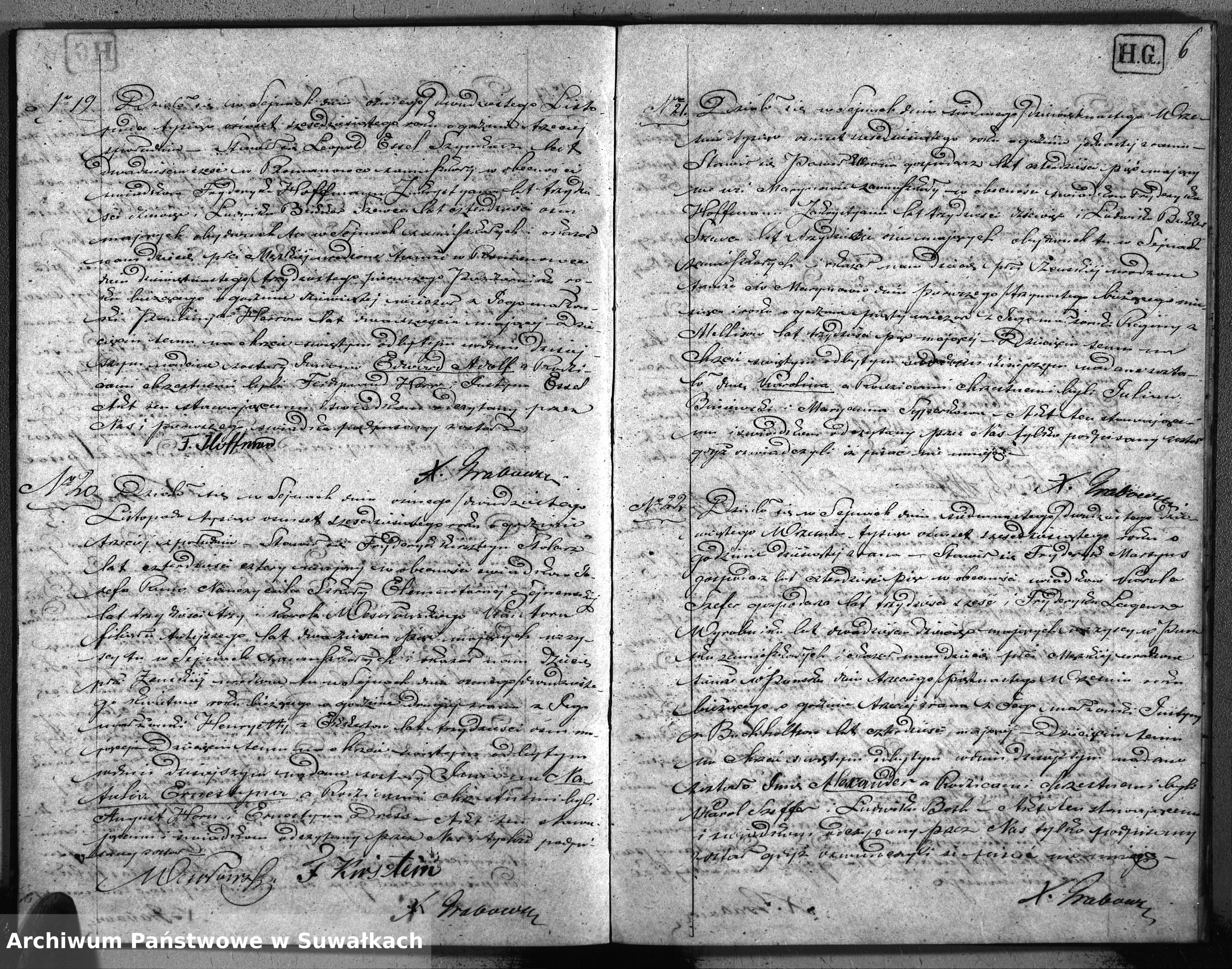 Skan z jednostki: Duplikat Aktów Urodzenia, Małżeństw i Zeyścia Filiału Ew. Augsbur. Sejny z r. 1860.