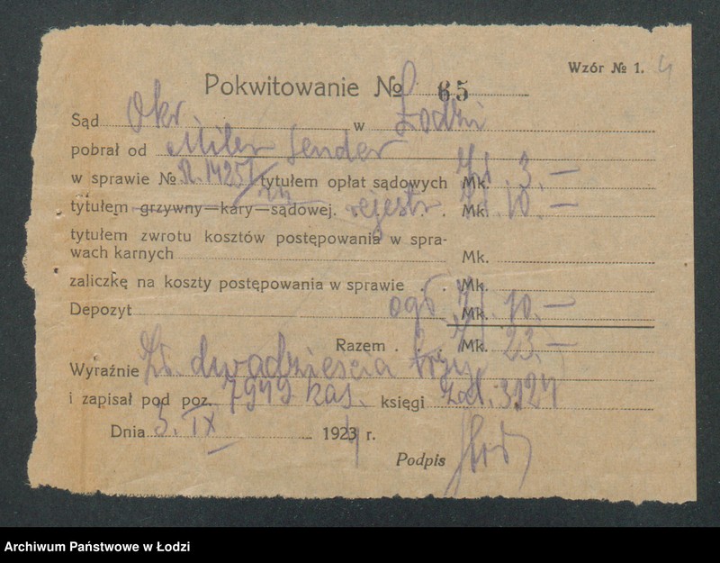 Obraz 6 z jednostki "Sender Müller – sprzedaż gotowych ubrań"