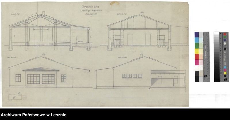 Obraz 13 z jednostki "Leszno miasto. Dokumentacja projektowa ogrodu zoologicznego."