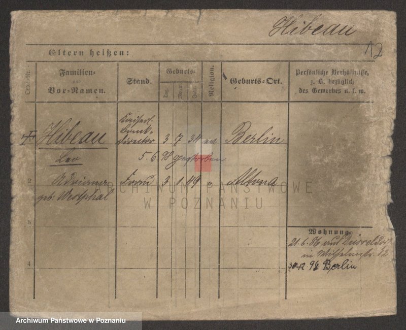 Obraz 12 z jednostki "Hibel (Hü) - Hilczyński"