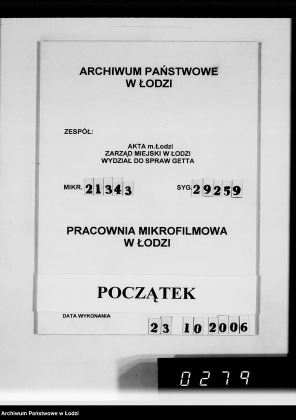 Obraz 1 z jednostki "Wochenberichte der Abteilungen.[Zestawienia zamówień i dostaw]"