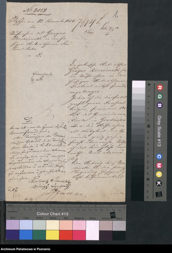 Obraz 4 z jednostki "A. betr. Gregor Brzezinski, Gutspächter Hippolyt von Brzeziński"