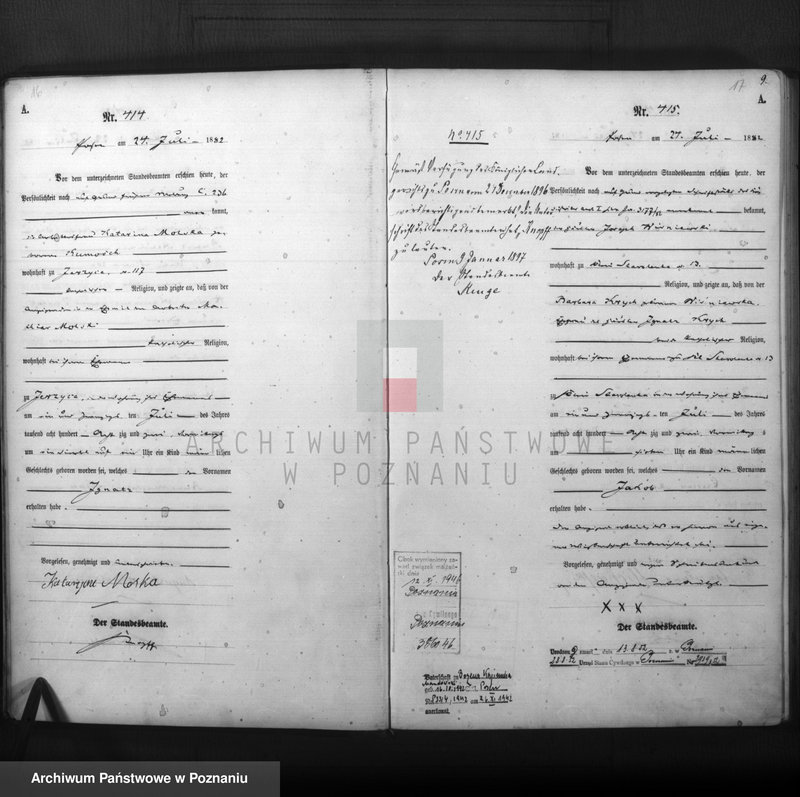 image.from.unit.number "Księga urodzeń t. II"