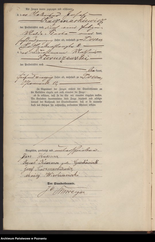 Obraz 19 z jednostki "Księga małżeństw t. II"