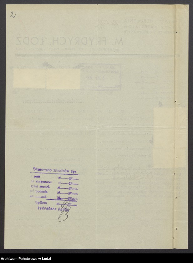 Obraz 4 z jednostki "Chaim Moszek Frydrych- przemysł drzewny"