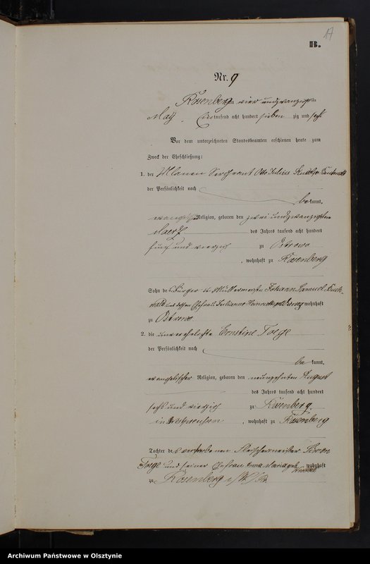 image.from.unit.number "Heiraths-Neben-Register Nr 1 - 27"