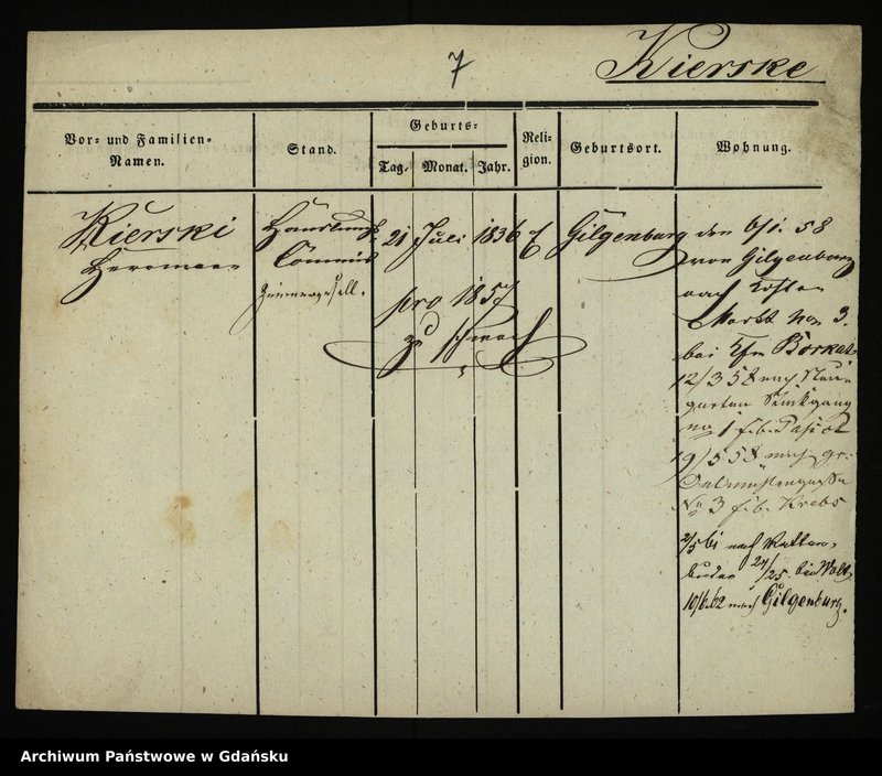 image.from.unit.number "Karty meldunkowe: Kiepnewski - Kilsch"