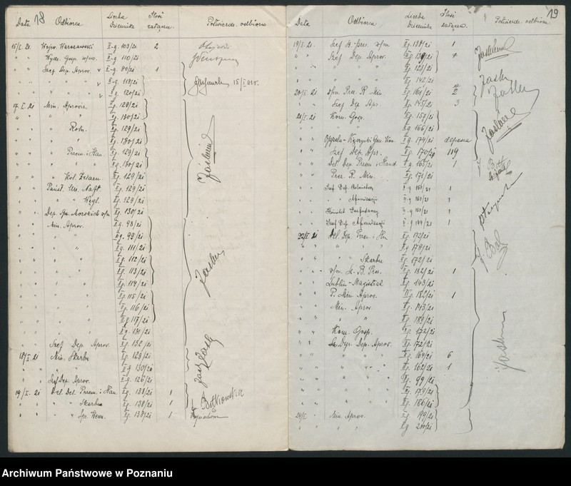 Obraz 13 z jednostki "[Kwitariusze pism]"