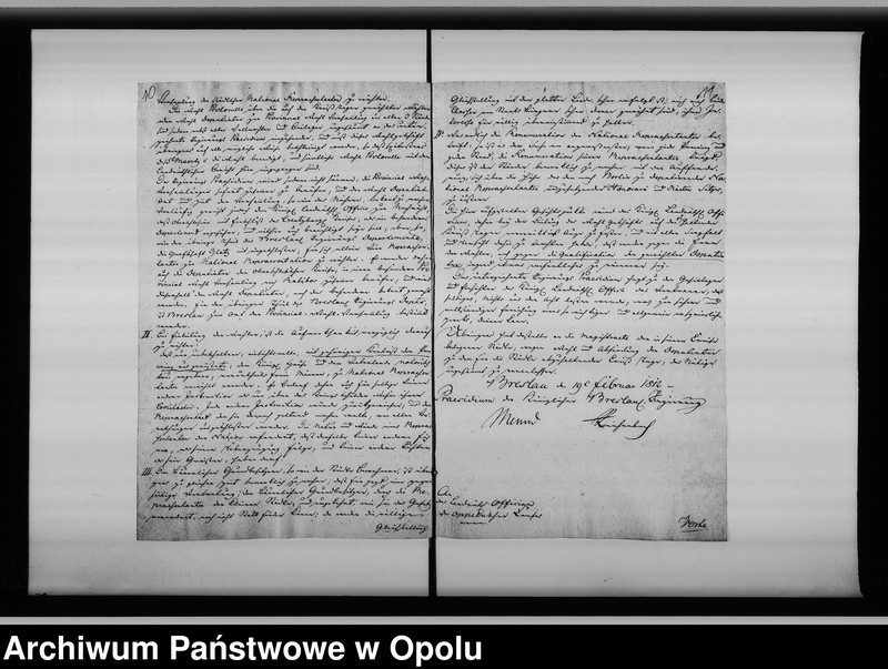 Obraz 11 z jednostki "Acta des Magistrats zu Oppeln betr[effend] die Wahl eines Deputirten zur Provinzial Kriegs Schulden Regulirungs Commission Vol. I de anno 1812"