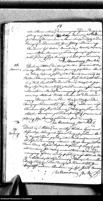 image.from.unit.number "Księga Duplikat zwana Aktów Cywilnych Urodzenia, Małżeństw i Zeyscia z R-u 1837 Parafii Metelskiey"