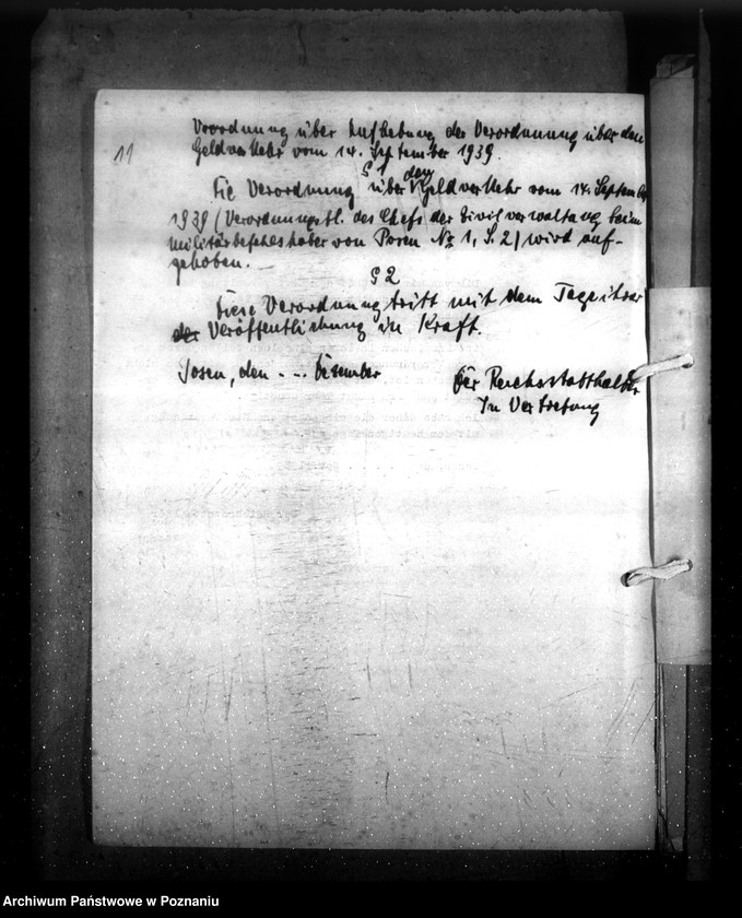 Obraz 16 z jednostki "Verordnungsblatt (Schriftwechsel) des Cheft der Zivilverwaltung"