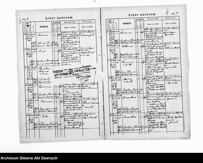 image.from.unit.number "Parafia: Kamionka Strumiłowa. Dekanat: Gliniany. Kopie z ksiąg metrykalnych ur., zg. dla całej parafii (miasto Kamionka i wsie)."