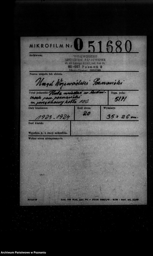 Obraz 2 z jednostki ""Huta miedzi" w Rudniczach powiat poznański nr porządkowy kotła 106"