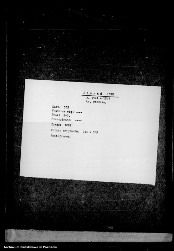 Obraz 2 z jednostki "Resignationes [inducta]"