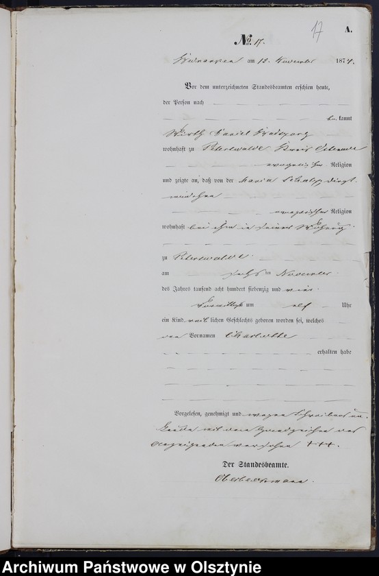 image.from.unit.number "Geburts-Haupt-Register Nr 1 - 45"