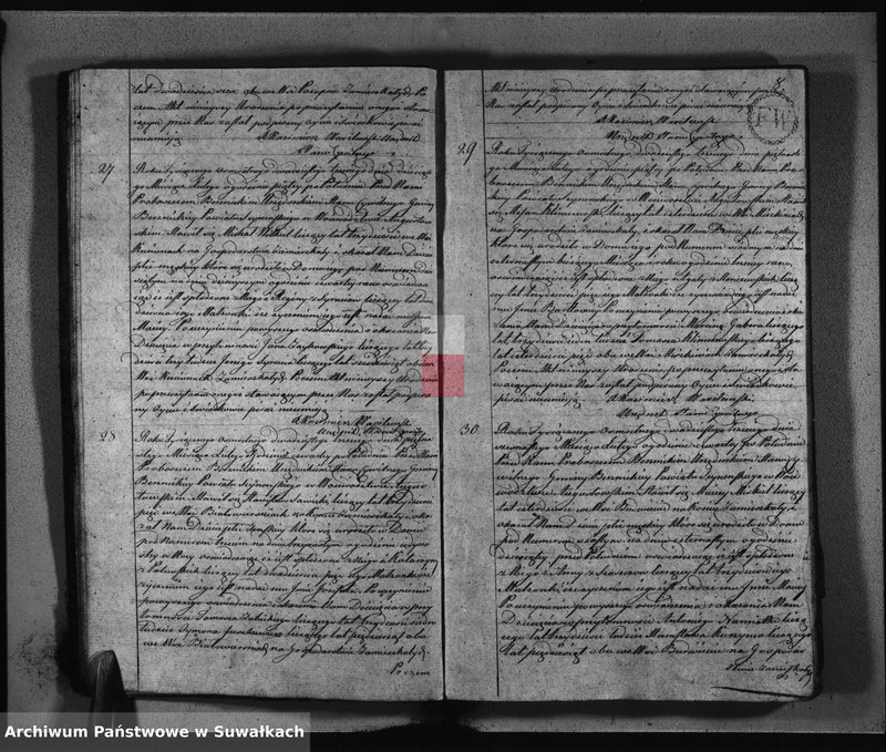 Obraz 10 z jednostki "Akta Urodzonych Gminy Berznickiey Roku 1823 od 1-go Stycznia do 31 Grudnia"