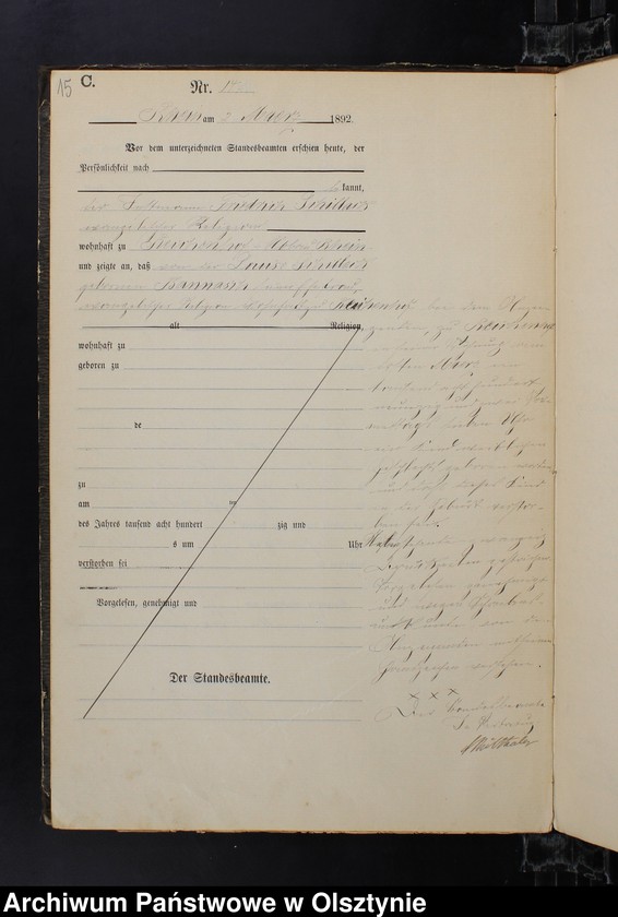 image.from.unit.number "Sterbe-Haupt-Register Nr 1 - 53"