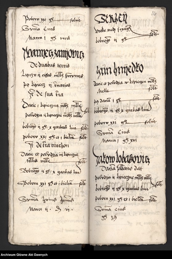 image.from.unit.number "Rejestry poborowe woj. bełskiego i ruskiego."