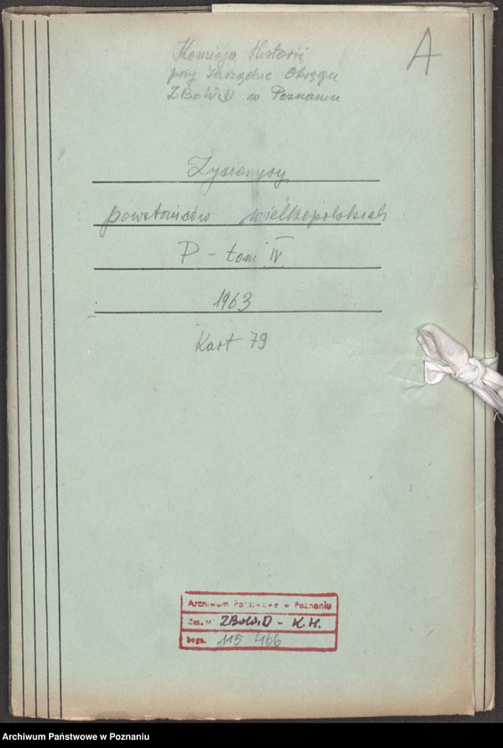 Obraz 7 z jednostki "Życiorysy powstańców wielkopolskich: P - tom lV /Piński Apolinary - Piotrowski Jan/."