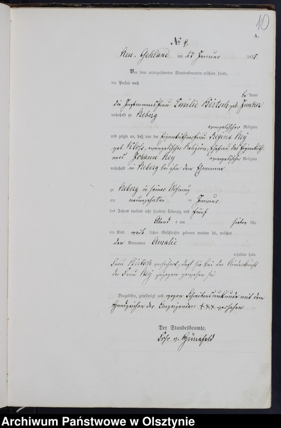 image.from.unit.number "Haupt-Geburts-Register Nr 1 - 98"