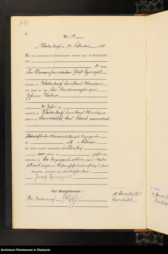 image.from.unit.number "Sterbe-Haupt-Register Nr 1 - 78"