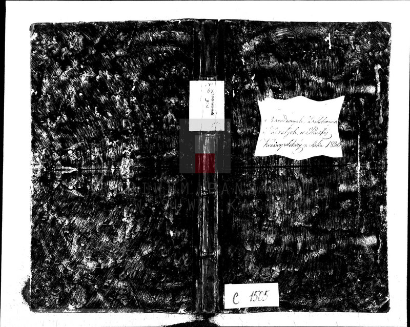 image.from.unit.number "Duplikat Narodzonych, Zaślubionych i Zeszłych w Parafii Krasnopolskiey z Roku 1836."