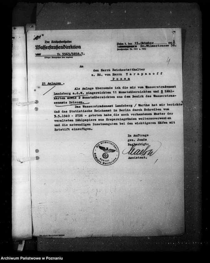 Obraz 8 z jednostki "Binnenschiffahrts- Statistik"