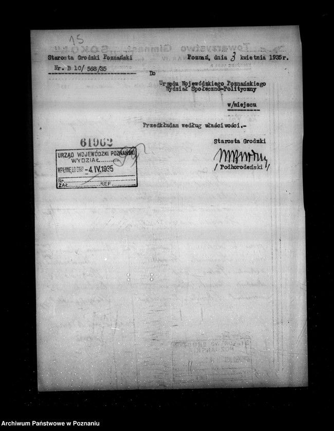 Obraz 19 z jednostki "/Towarzystwo Gimnastyczne Sokół Poznań IV św. Łazarz w Poznaniu - rejestracja/"