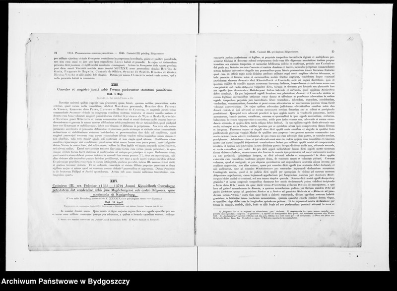 image.from.unit.number "Lateinische Urkunden Posener Städte. Hersg. von Heinrich Wuttke [1310-1425] - Memoriam Friderici Augusti Guilebmi Spotonii professoris olim lipsiensis Oratione de Gordianis Imperatoribus Romanis ab Aemilio Müllero pf. dr A.L.M habende die XXI M. Januarii A. 1861 ... Heinrich Wuttkie Specimen II Codicis Diplomatici Urbium Magni Ducatus Posnaniensie"