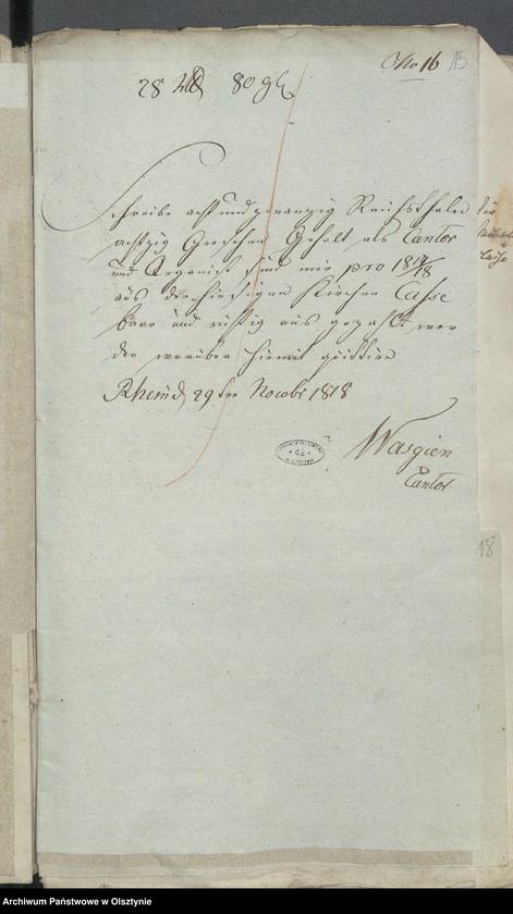 image.from.unit.number "Beläge zur 1817-1818 Rheinschen Kirchen Rechnung"