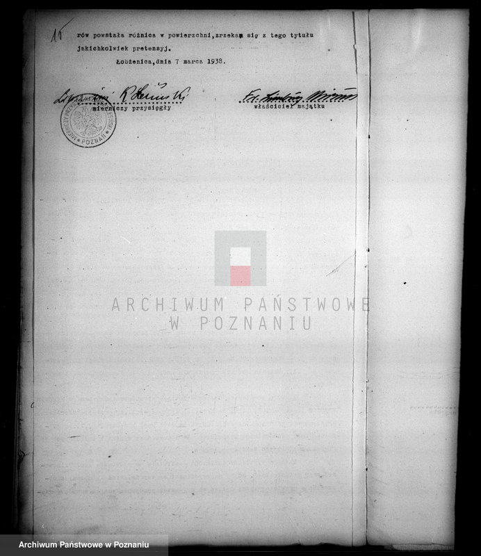 Obraz 19 z jednostki "Rejestr wyłączeń z art. 4 i 5 ustawy o wykonaniu reformy rolnej"