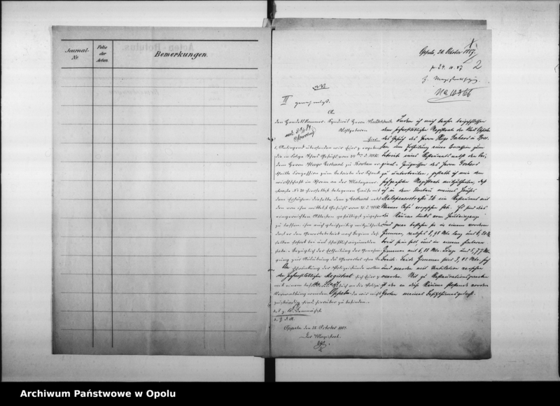 Obraz 6 z jednostki "Acta des Magistrats zu Oppeln betreffend die Schankwirtschaft im Kutschbach