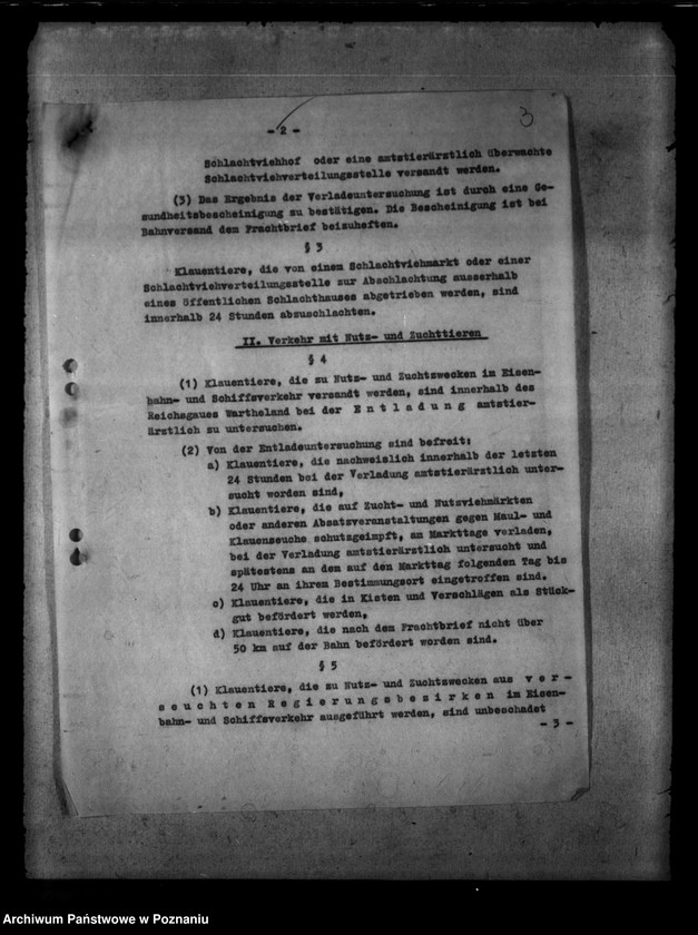 Obraz 7 z jednostki "Bekämpfung der Tierseuchen"