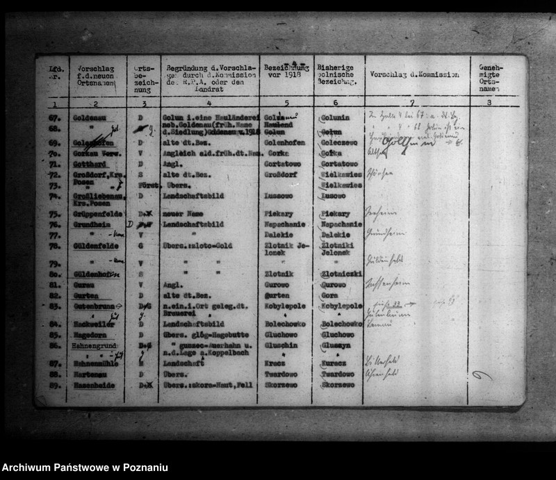 Obraz 10 z jednostki "Zmiany nazw miejscowości w powiecie poznańskim"