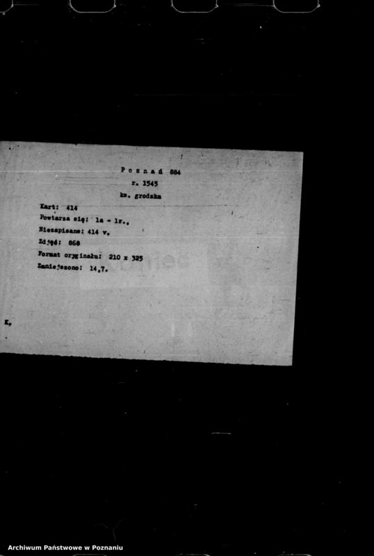 Obraz 2 z jednostki "Inscriptiones, relationes, decreta iudicii et officii [inducta]"