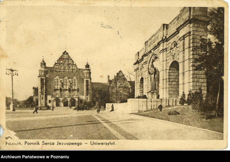 Obraz 1 z jednostki "Poznań - Pomnik Serca Jezusowego - Uniwersytet"