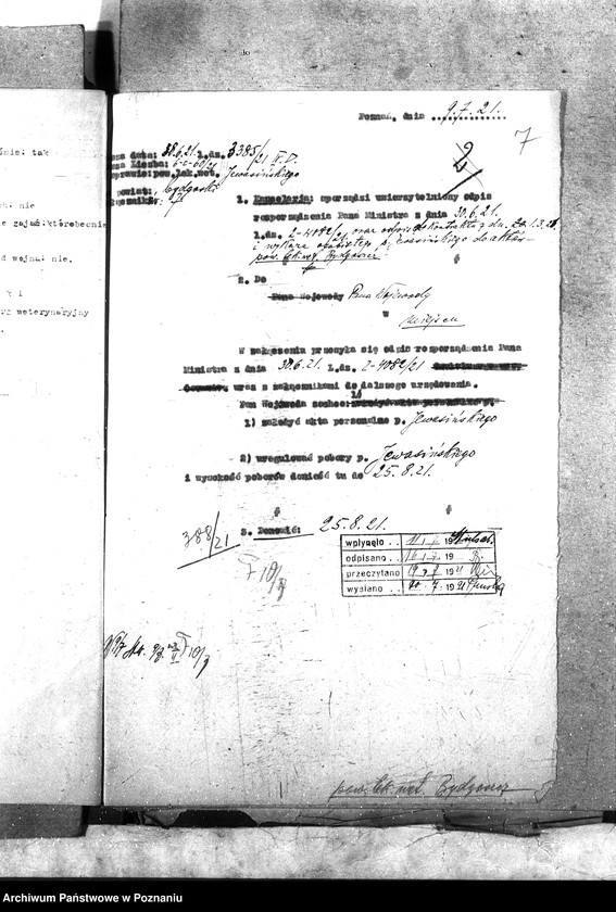 Obraz 11 z jednostki "Pow. lekarz Weterynaryjny Bydgoszcz"