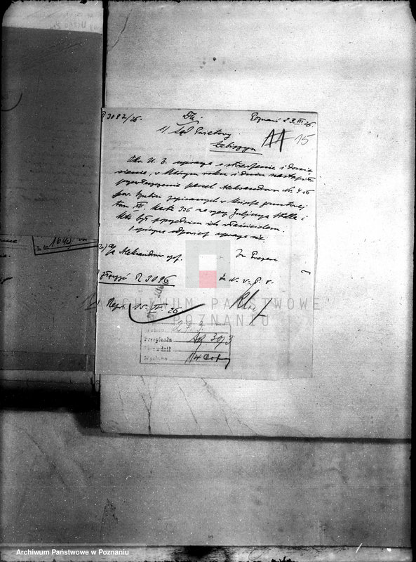 Obraz 19 z jednostki "/Sprawy przewłaszczeniowa Aleksandrowa powiat szubińskiego /dwór Piechcin/"