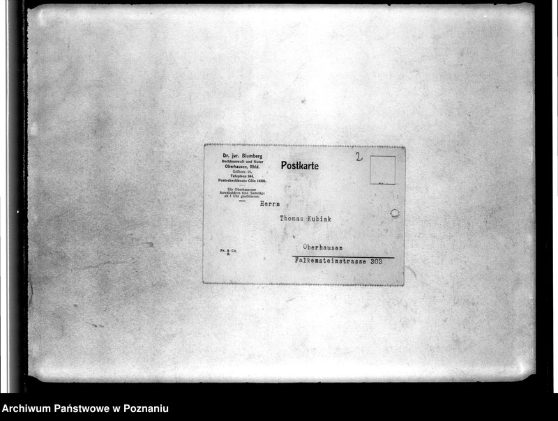 Obraz 6 z jednostki "Korespondencja, wycinki prasowe, wykazy, sprawy finansowe"