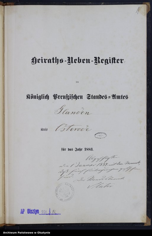 image.from.unit.number "Heiraths-Neben-Register Nr 1 - 5"