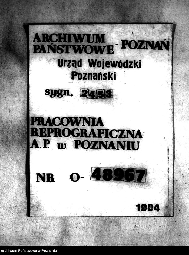 Obraz 1 z jednostki "Przyznanie pomocy kredytowej uczestnikom scalania gruntów wsi Nowa Wieś powiatu konińskiego"