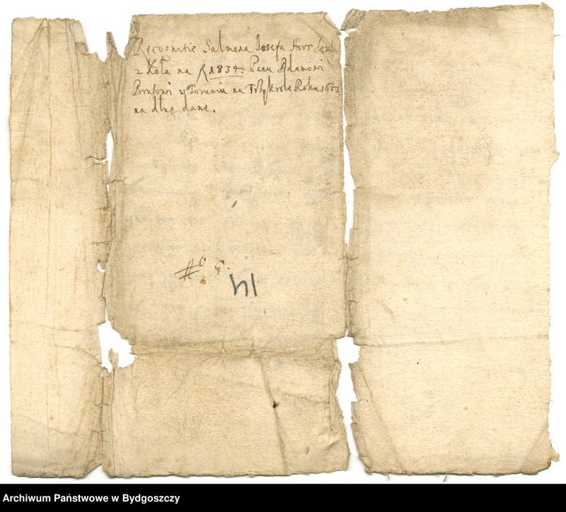 image.from.unit.number "[Przepisy zarządzenia, pertraktacje i pokwitowania dot. spraw wojskowych miasta Nowego]"